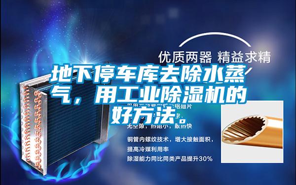 地下停車庫去除水蒸氣，用工業(yè)除濕機的好方法。