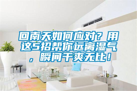 回南天如何應(yīng)對？用這5招幫你遠離濕氣，瞬間干爽無比！