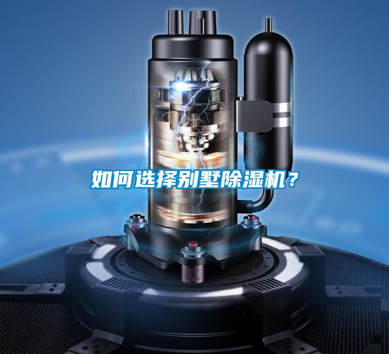 如何選擇別墅除濕機？
