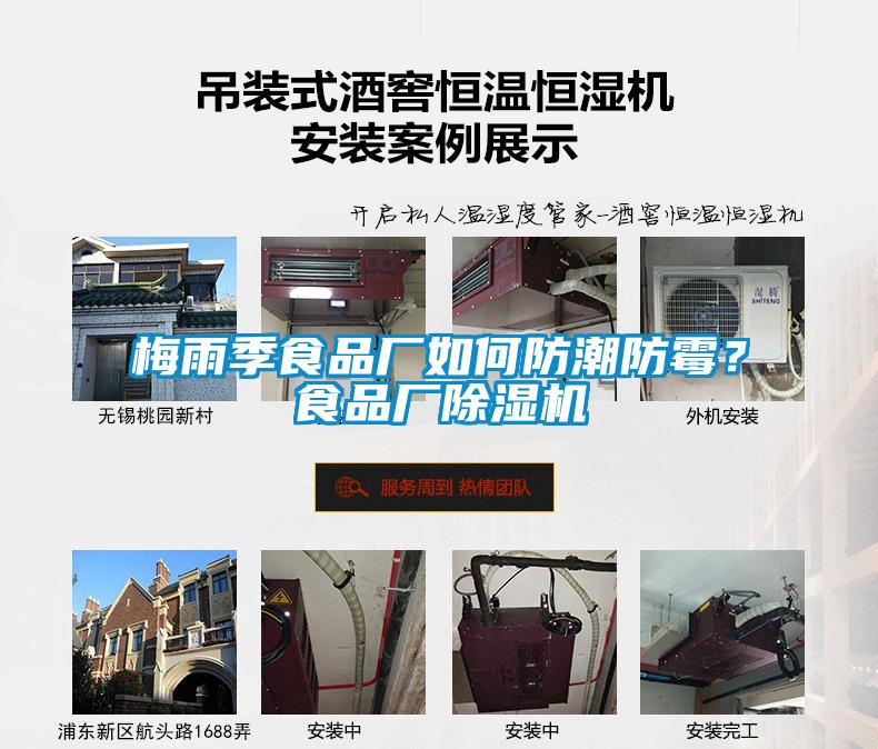 梅雨季食品廠如何防潮防霉?食品廠除濕機