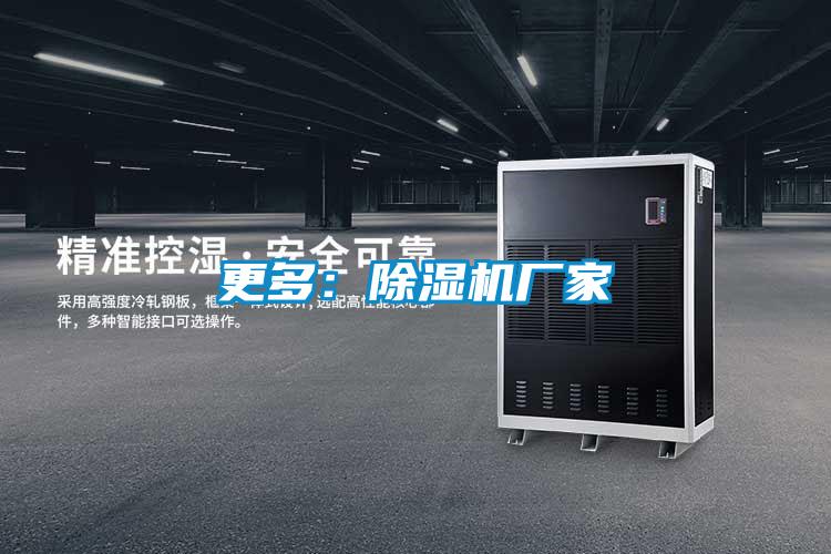 更多:除濕機(jī)廠家