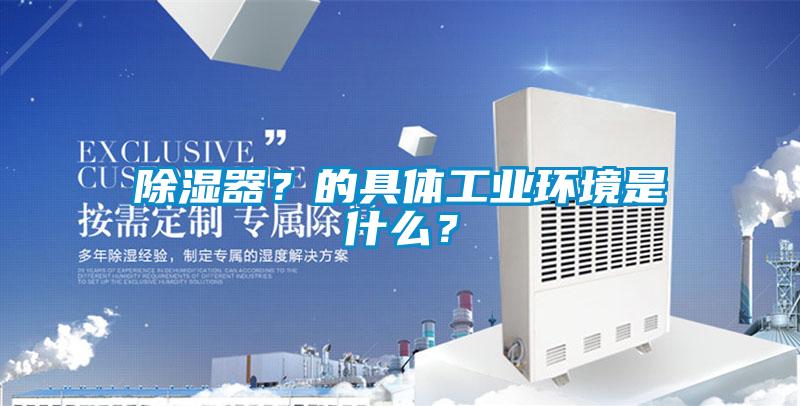 除濕器？的具體工業(yè)環(huán)境是什么？
