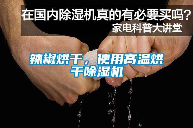 辣椒烘干,使用高溫烘干除濕機(jī)