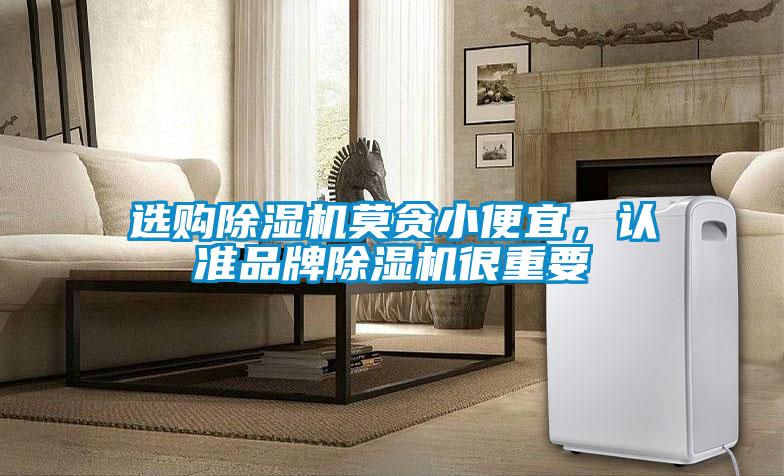 選購除濕機莫貪小便宜，認準品牌除濕機很重要