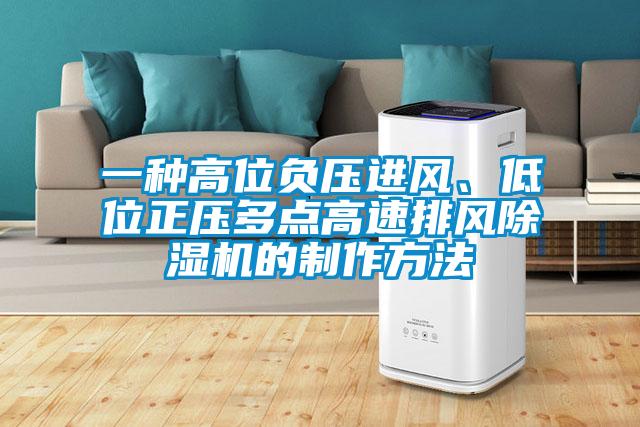 一種高位負(fù)壓進(jìn)風(fēng)、低位正壓多點(diǎn)高速排風(fēng)除濕機(jī)的制作方法