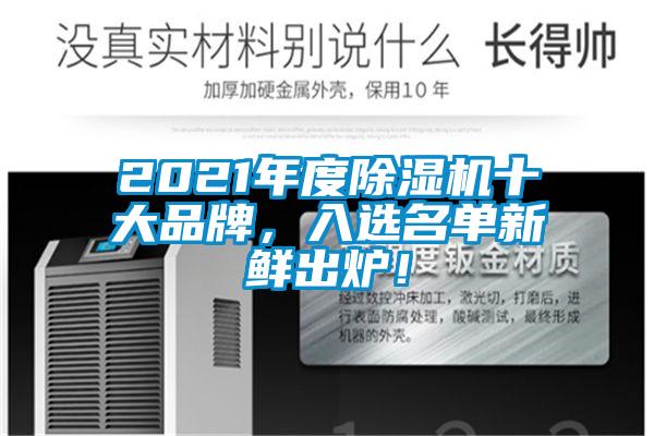 2021年度除濕機十大品牌，入選名單新鮮出爐！