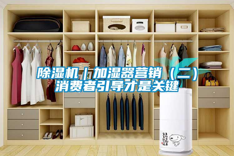 除濕機(jī)|加濕器營銷(二)消費(fèi)者引導(dǎo)才是關(guān)鍵