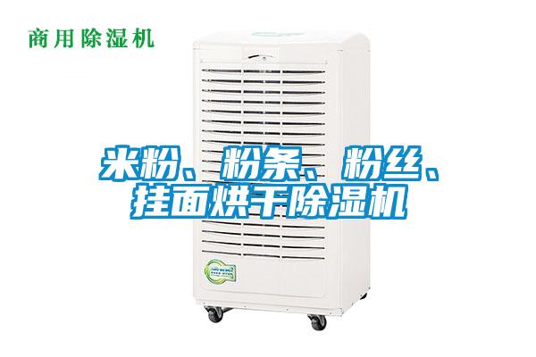 米粉、粉條、粉絲、掛面烘干除濕機
