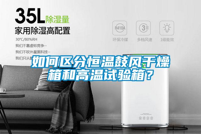如何區(qū)分恒溫鼓風(fēng)干燥箱和高溫試驗(yàn)箱？