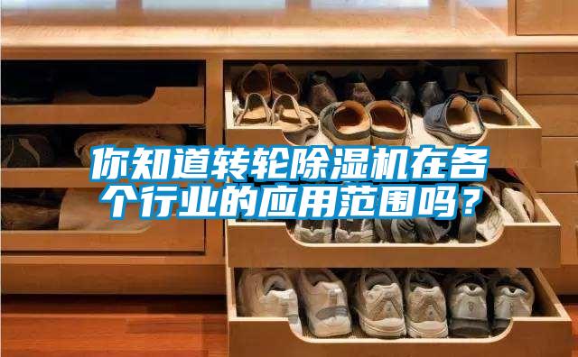 你知道轉(zhuǎn)輪除濕機(jī)在各個(gè)行業(yè)的應(yīng)用范圍嗎？