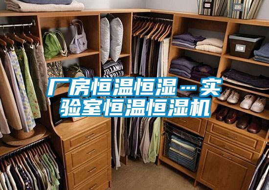 廠房恒溫恒濕…實驗室恒溫恒濕機(jī)