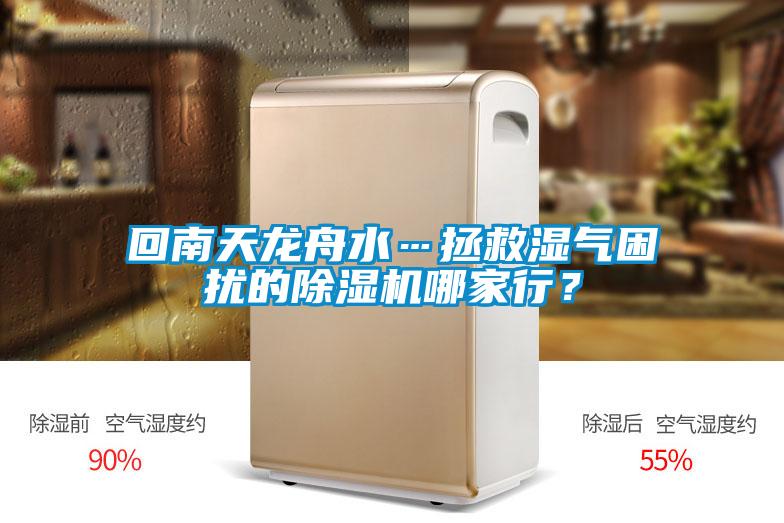 回南天龍舟水…拯救濕氣困擾的除濕機(jī)哪家行？