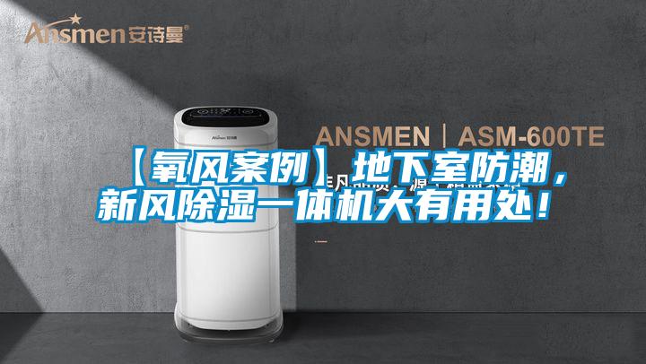 【氧風案例】地下室防潮，新風除濕一體機大有用處！