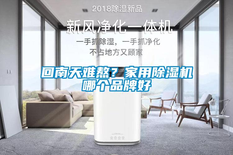 回南天難熬？家用除濕機哪個品牌好