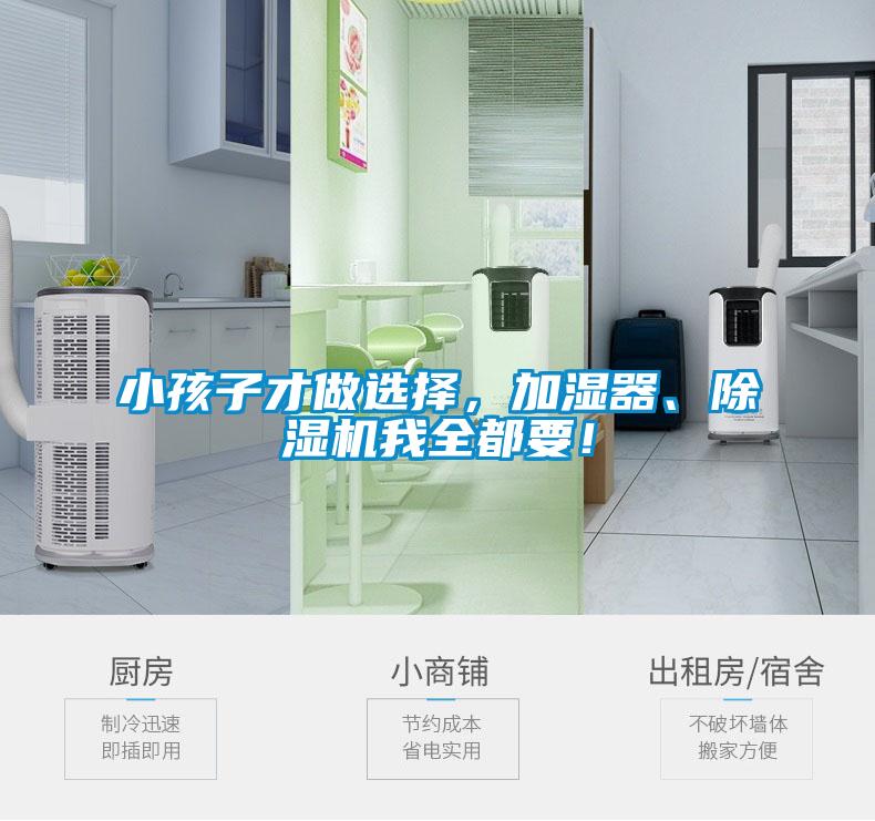 小孩子才做選擇，加濕器、除濕機(jī)我全都要！