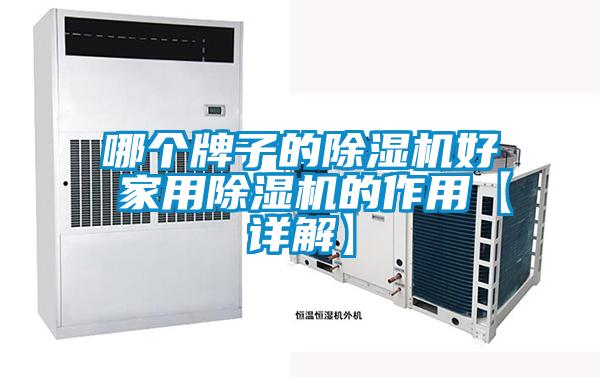 哪個(gè)牌子的除濕機(jī)好 家用除濕機(jī)的作用【詳解】