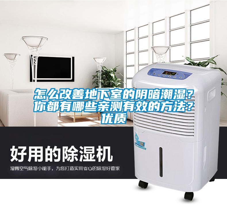怎么改善地下室的陰暗潮濕？你都有哪些親測有效的方法？優(yōu)質(zhì)
