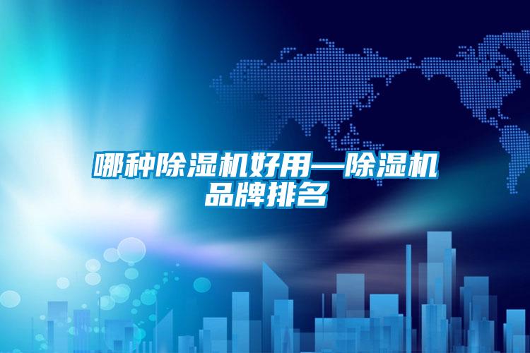 哪種除濕機(jī)好用—除濕機(jī)品牌排名
