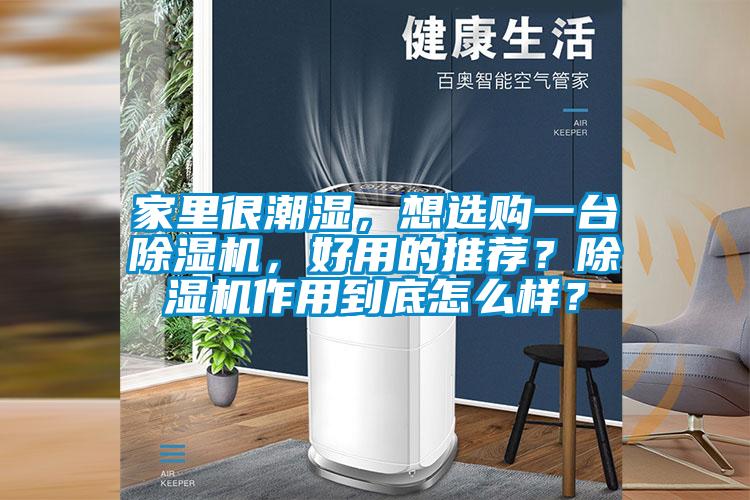 家里很潮濕，想選購(gòu)一臺(tái)除濕機(jī)，好用的推薦？除濕機(jī)作用到底怎么樣？