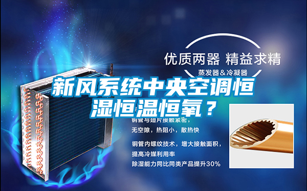 新風(fēng)系統(tǒng)中央空調(diào)恒濕恒溫恒氧？