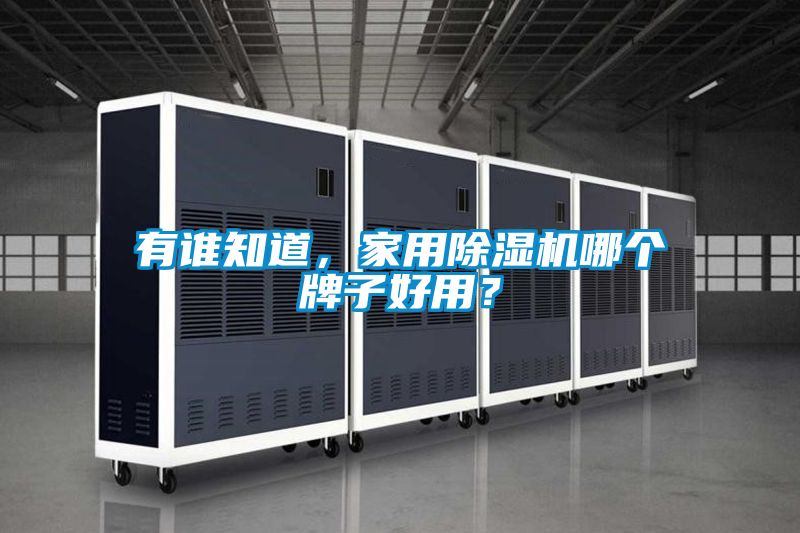 有誰知道，家用除濕機(jī)哪個(gè)牌子好用？