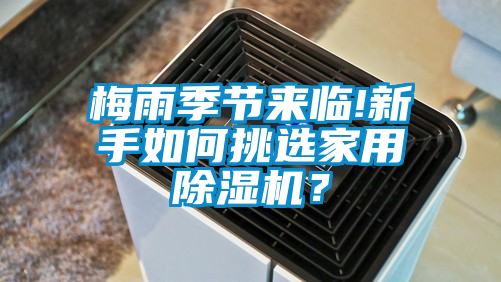 梅雨季節(jié)來(lái)臨!新手如何挑選家用除濕機(jī)？