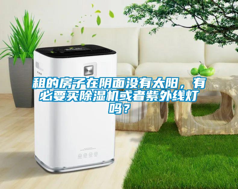 租的房子在陰面沒有太陽，有必要買除濕機或者紫外線燈嗎？
