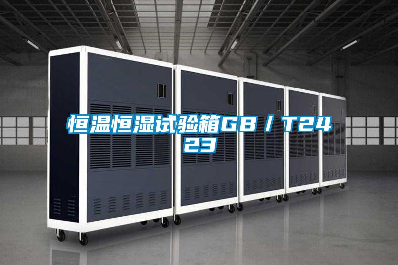 恒溫恒濕試驗箱GB/T2423
