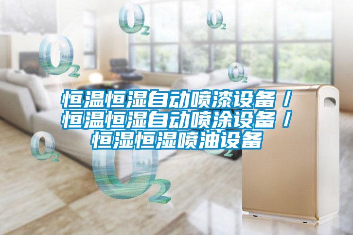 恒溫恒濕自動噴漆設(shè)備/恒溫恒濕自動噴涂設(shè)備/恒濕恒濕噴油設(shè)備