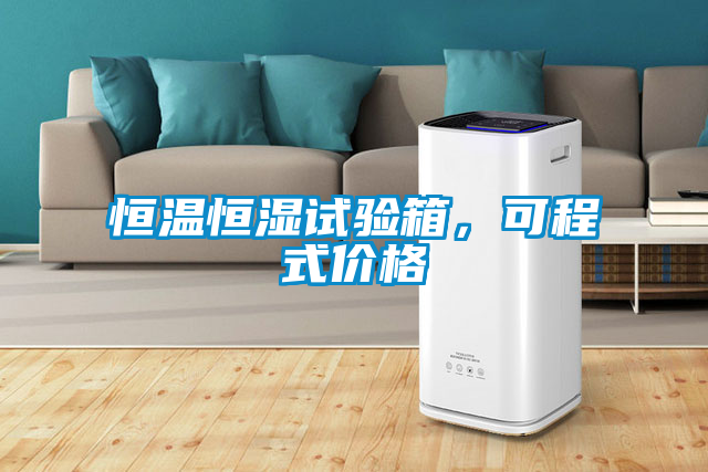 恒溫恒濕試驗箱，可程式價格