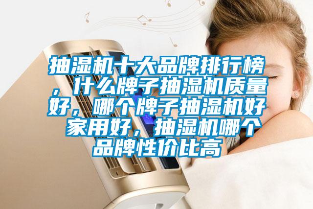 抽濕機十大品牌排行榜，什么牌子抽濕機質(zhì)量好，哪個牌子抽濕機好 家用好，抽濕機哪個品牌性價比高
