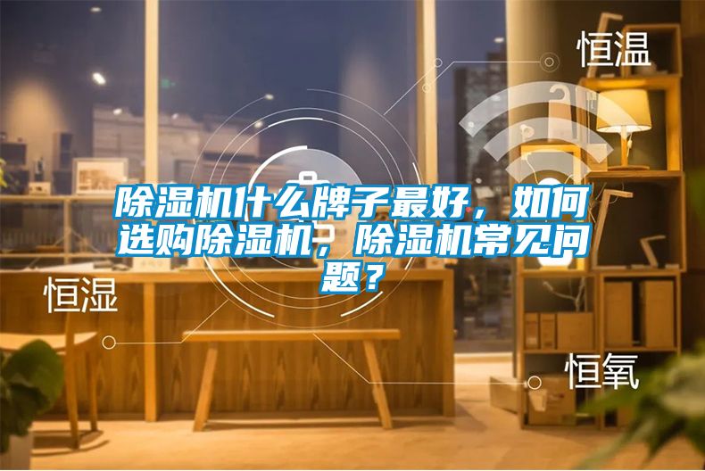 除濕機什么牌子最好，如何選購除濕機，除濕機常見問題？