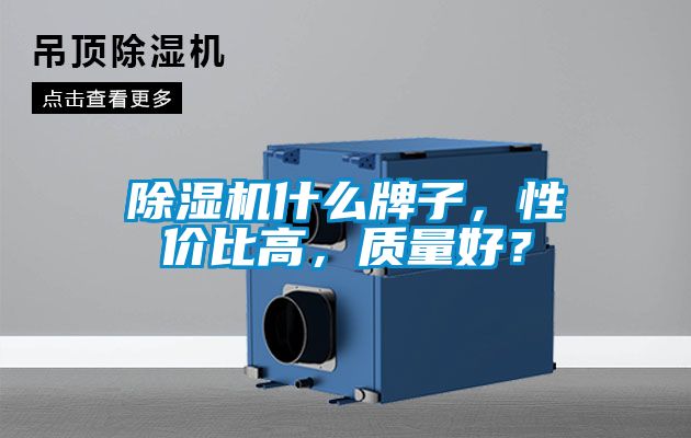 除濕機(jī)什么牌子，性價(jià)比高，質(zhì)量好？