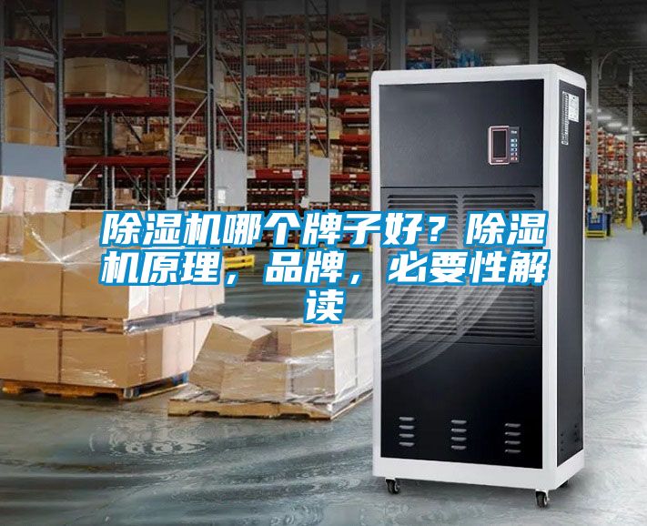 除濕機哪個牌子好？除濕機原理，品牌，必要性解讀