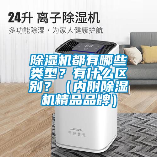 除濕機都有哪些類型？有什么區(qū)別？（內(nèi)附除濕機精品品牌）