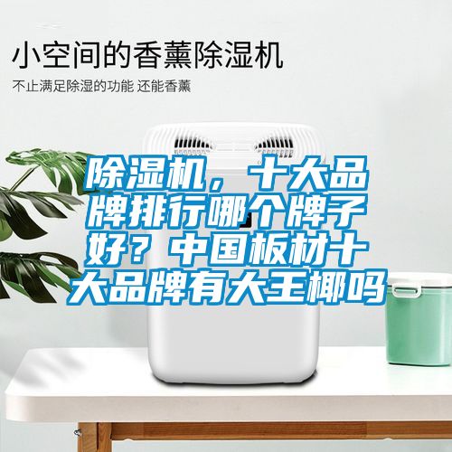 除濕機，十大品牌排行哪個牌子好？中國板材十大品牌有大王椰嗎