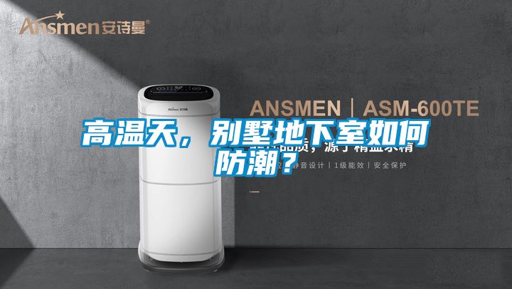 高溫天，別墅地下室如何防潮？